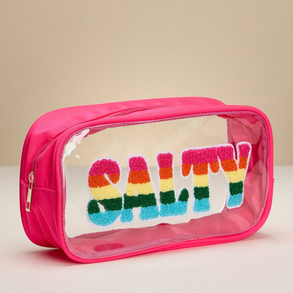 Clear PVC Bag – Salty Lettering