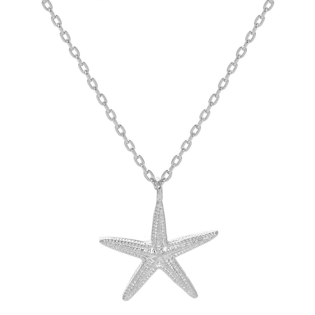 Gold-Dipped Starfish Necklace