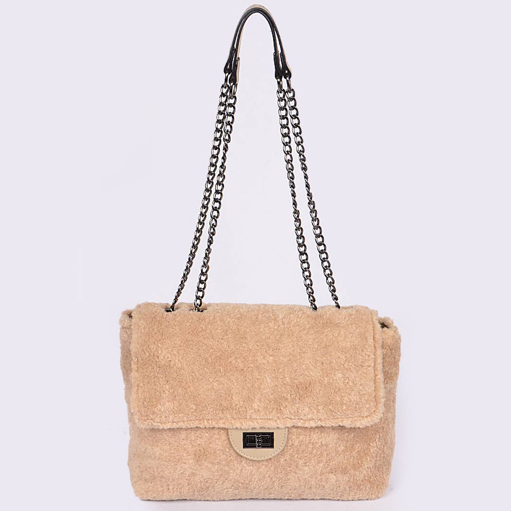 Faux Fur Clutch