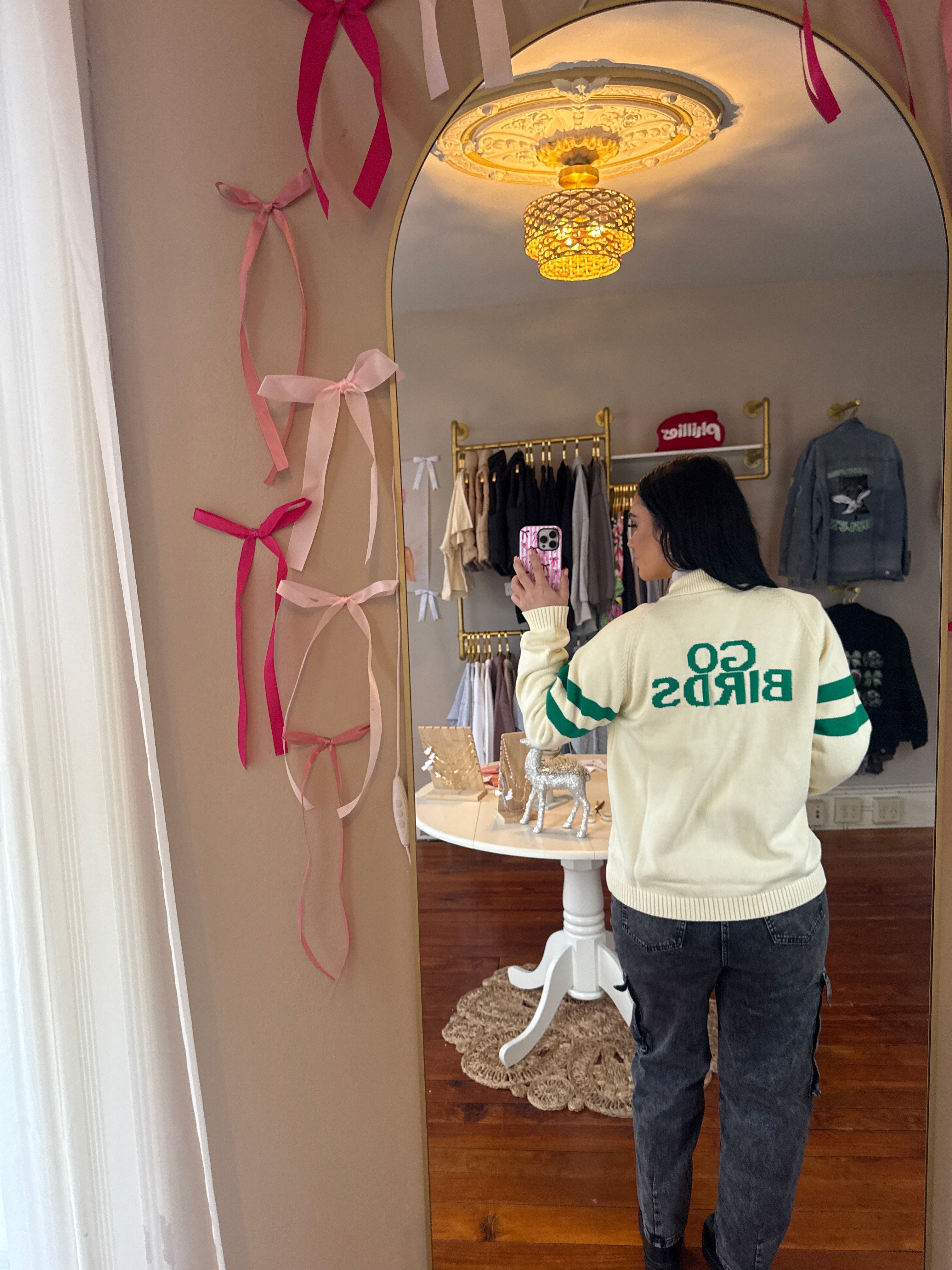 Philadelphia Eagles Knit Cardigan