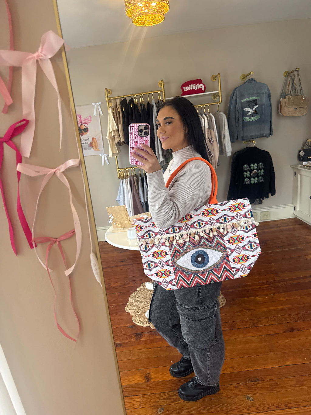 Evil Eye BohoSummer Tote Bag