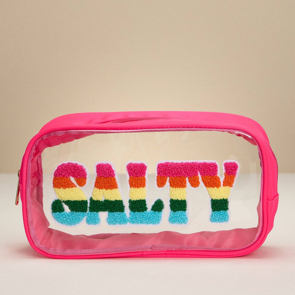 Clear PVC Bag – Salty Lettering