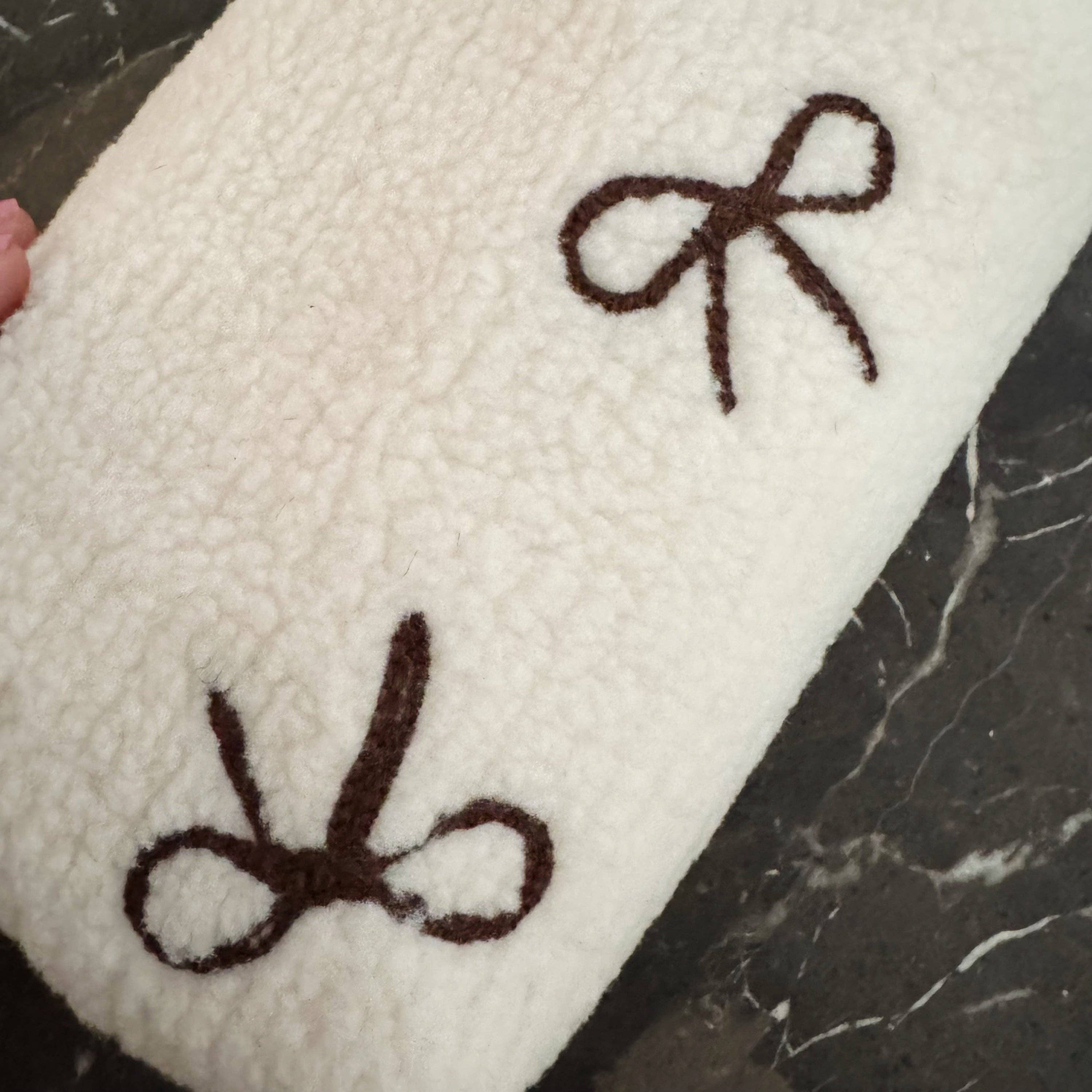 Bow Cosmetic Case – Makeup Pouch