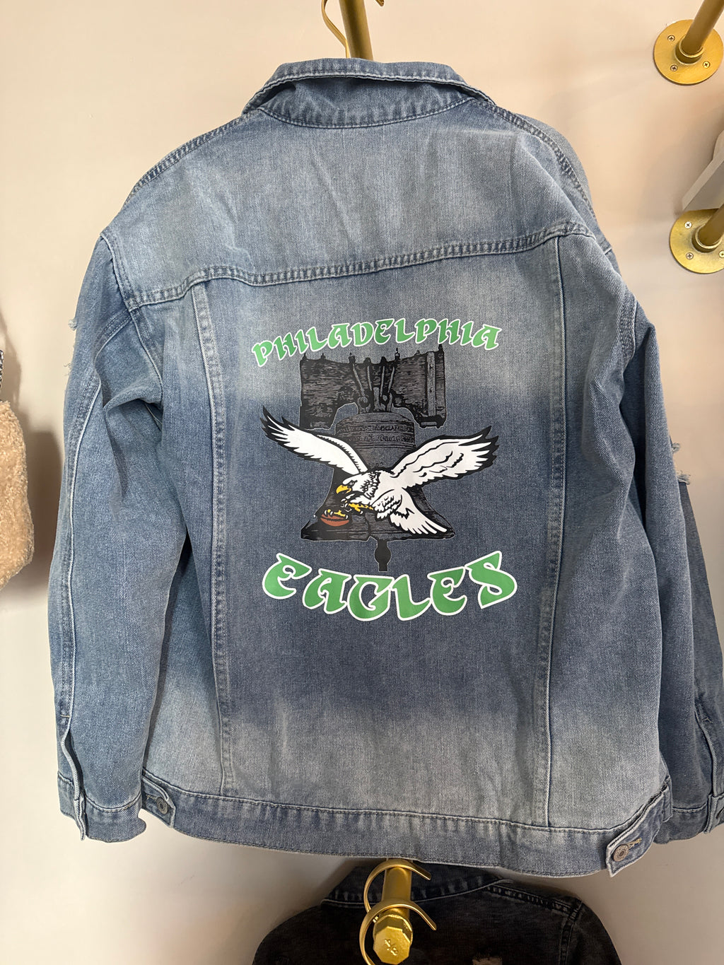 Eagles Retro Custom Jean Jacket