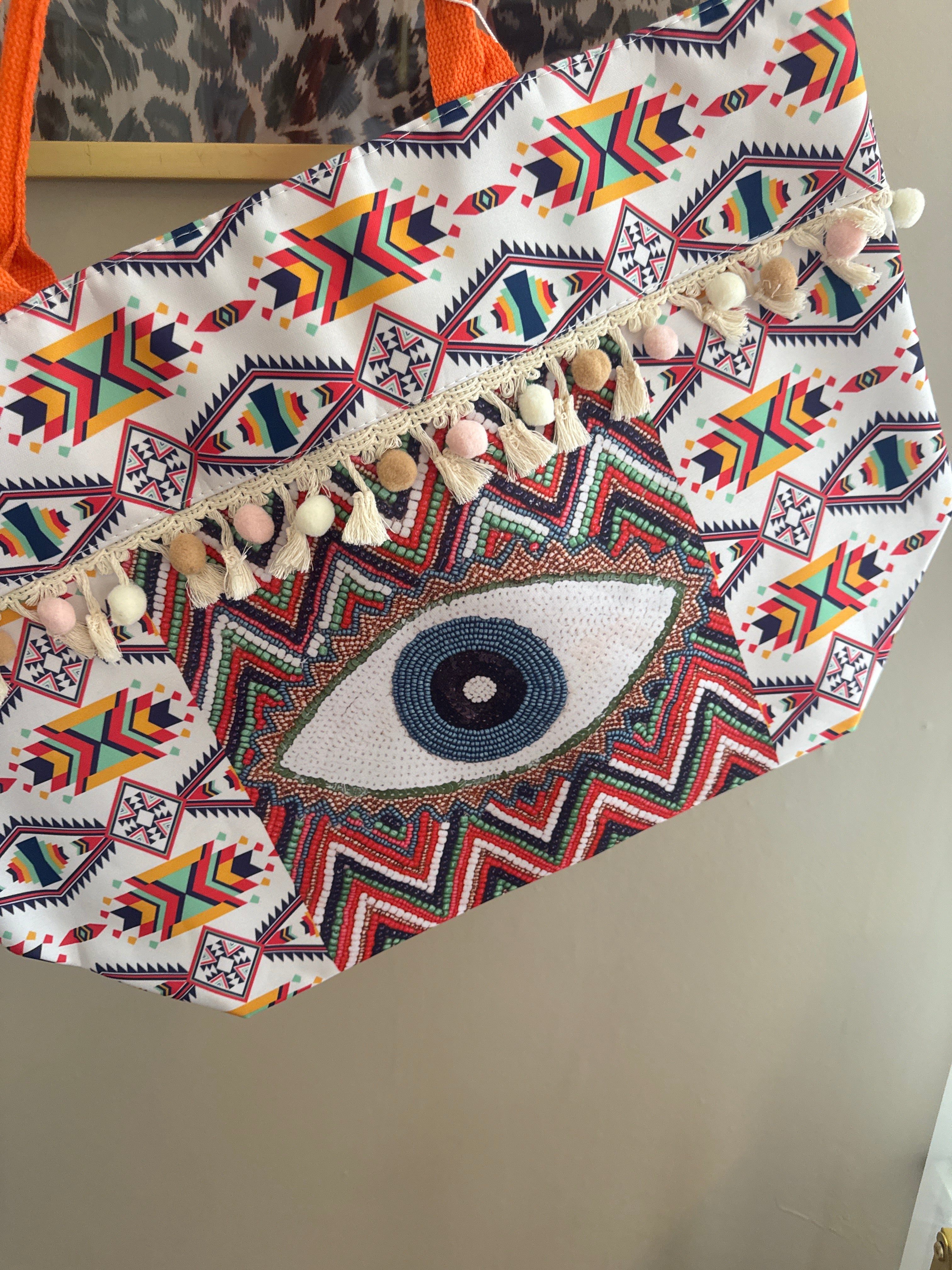 Evil Eye BohoSummer Tote Bag
