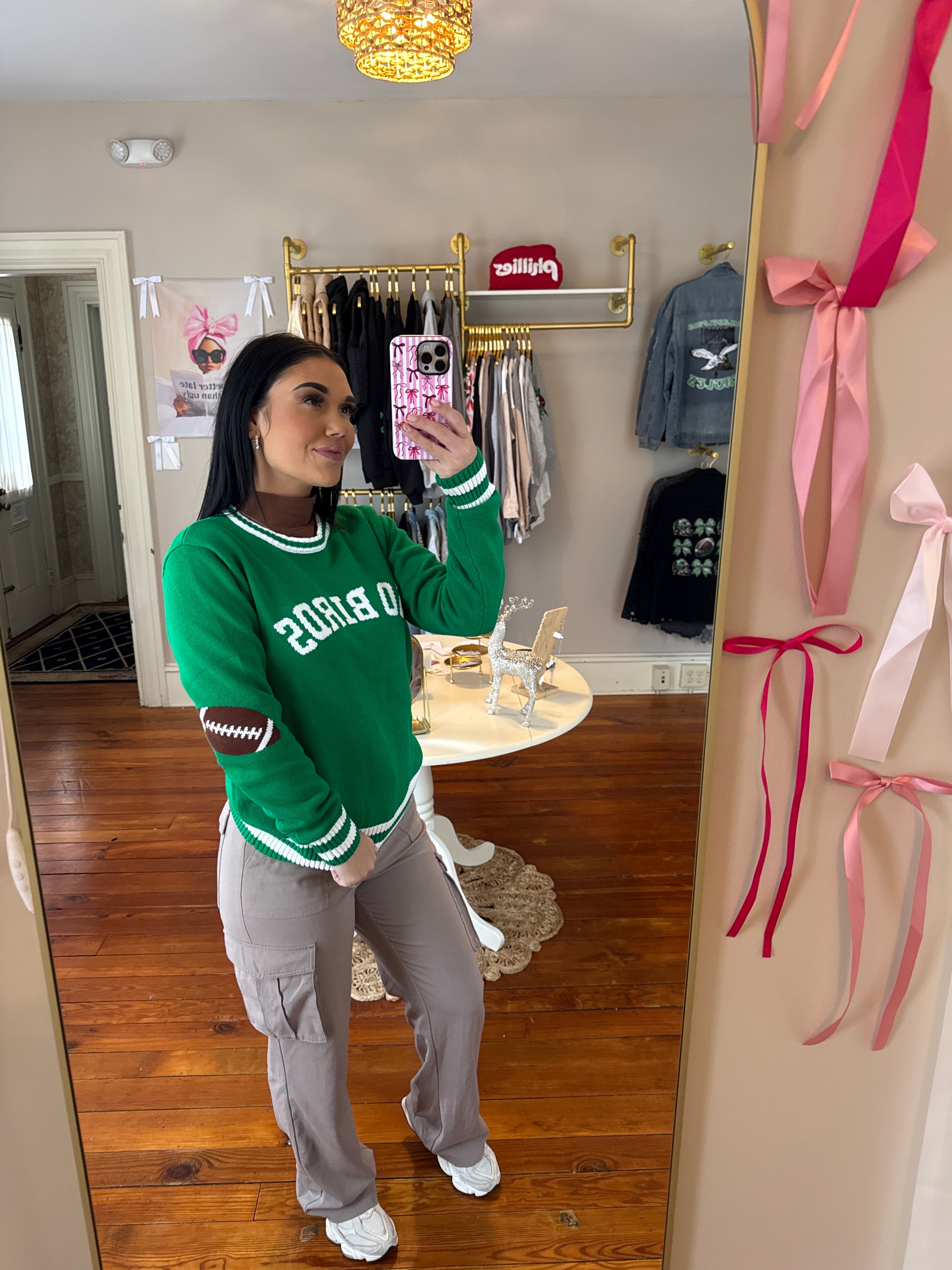 Philadelphia Eagles - Go Birds Crew Neck Sweater