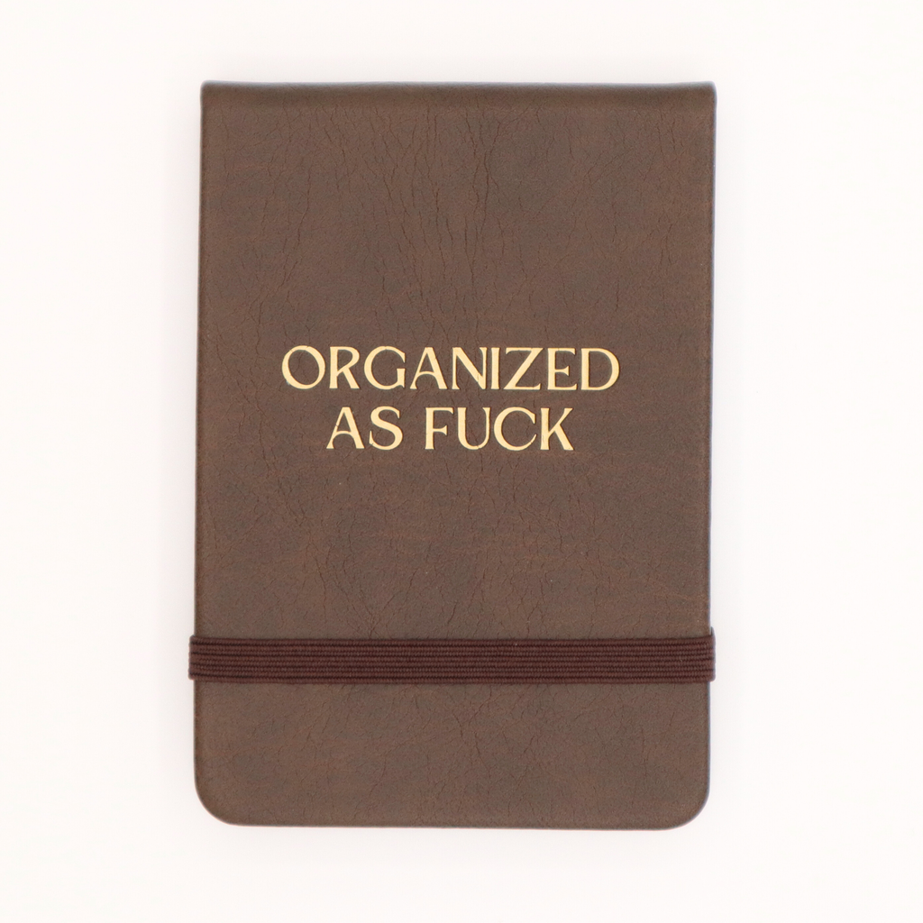 Pocket Journal Organized As F*ck