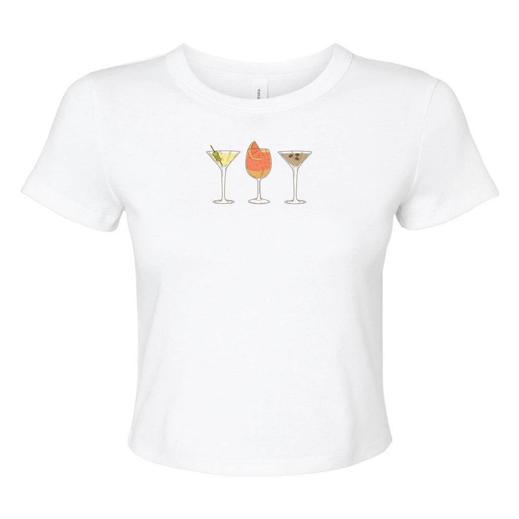Favorite Cocktail Cropped Tee